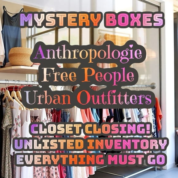 7 Piece New With Tags Mystery Box Anthropologie Urban Outfitters J Crew Boutique - Picture 1 of 10